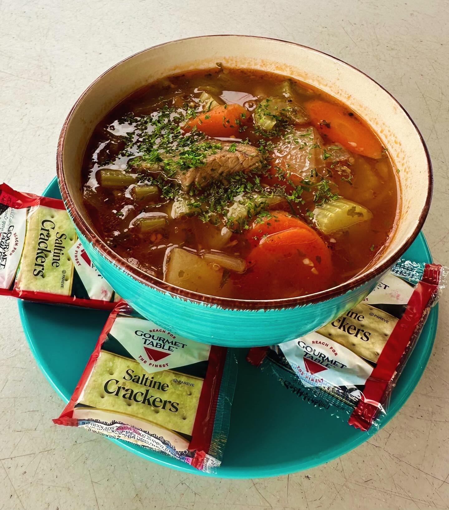 Fresh-Made Soups served at Hula’s restaurant in Escalon
